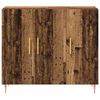 vidaXL Serviesskap Gammelt tre 90 x 34 x 80 cm Konstruert tre