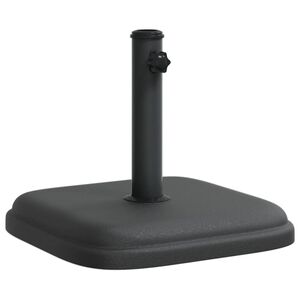 vidaXL Parasollfot for &Oslash;32/35/38 mm stenger 11 kg firkantet