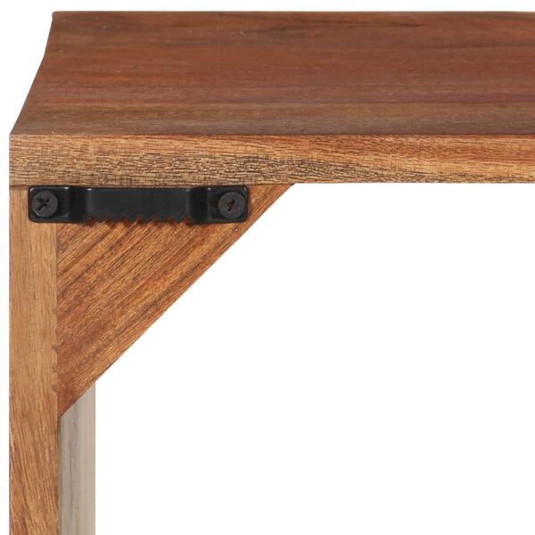 vidaXL Vegghylle 40x30x40 cm heltre akasie