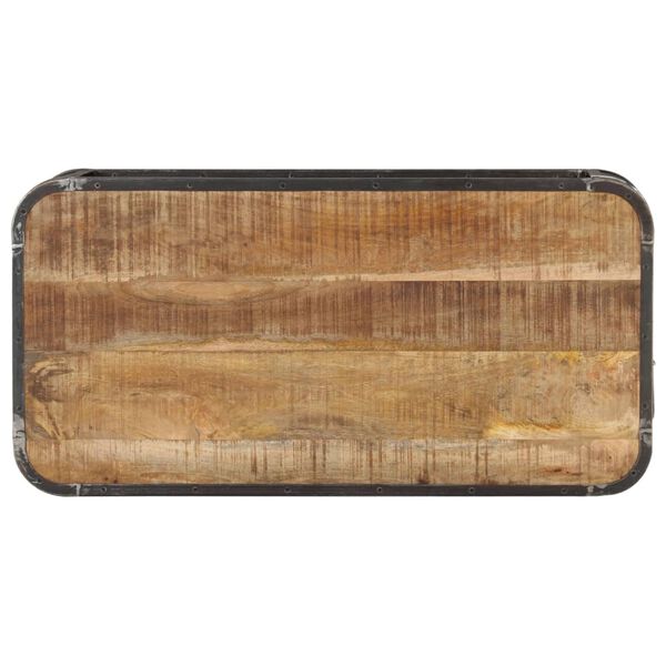 vidaXL Salongbord 100x50x35 cm heltre mango