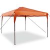 vidaXL Canopy telt Oransje 290 x 290 x 251 cm stoff