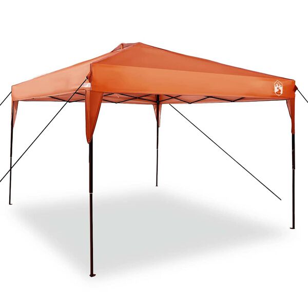vidaXL Canopy telt Oransje 290 x 290 x 251 cm stoff