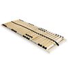 vidaXL Spilebase med 28 lameller 7 soner 80x200 cm