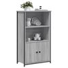 vidaXL Highboard gr&aring; sonoma 62x32x103,5 cm konstruert tre