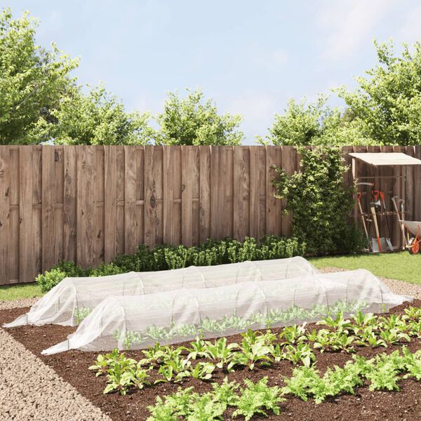 vidaXL Nettingtunneler 2 stk 1,5x5 m glassfiber og PP