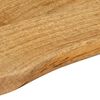 vidaXL Bordplate 160x40x3,8 cm naturlig kant heltre mango