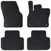 vidaXL Bilmatte 4 pcs Svart passer for Audi Q3 Gummi