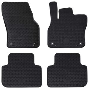 vidaXL Bilmatte 4 pcs Svart passer for Audi Q3 Gummi