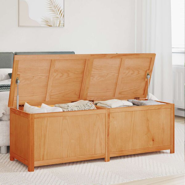 vidaXL Lagringsboks Ensfarget