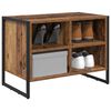 vidaXL Sko Skap med lagring Gamle tre 60 x 35 x 44 cm Konstruert tre