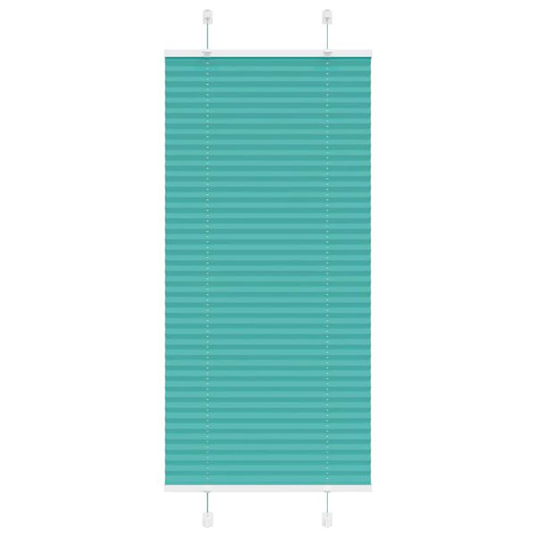 vidaXL pliss&eacute;gardin Bensin Gr&oslash;nn 60x100 cm Stoff Bredde 59,4 cm