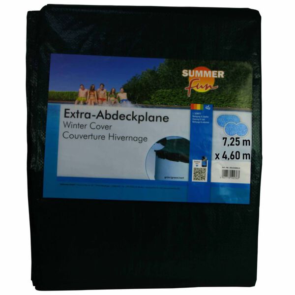 Summer Fun Vintertrekk for basseng ovalt 725 cm PVC grønn