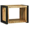 vidaXL Veggcube med lagring Brun 55 x 35 x 40 cm Massiv mango tre