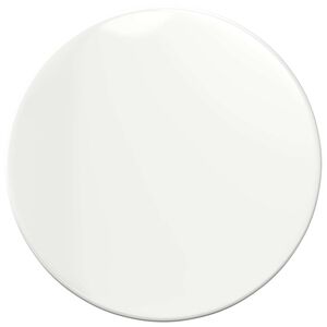 vidaXL Bordplate &Oslash; 30 x 1,5 cm Rund Konstruert tre H&oslash;gglans hvit