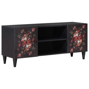 vidaXL Oppbevaringsskap Flerfarget 105 x 33,5 x 46 cm Massiv mango tre