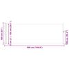 vidaXL Uttrekkbar sidemarkise 160 x 500 cm brun