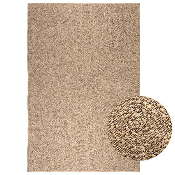 vidaXL Teppe ZIZUR 160x230 cm jute-utseende innend&oslash;rs og utend&oslash;rs