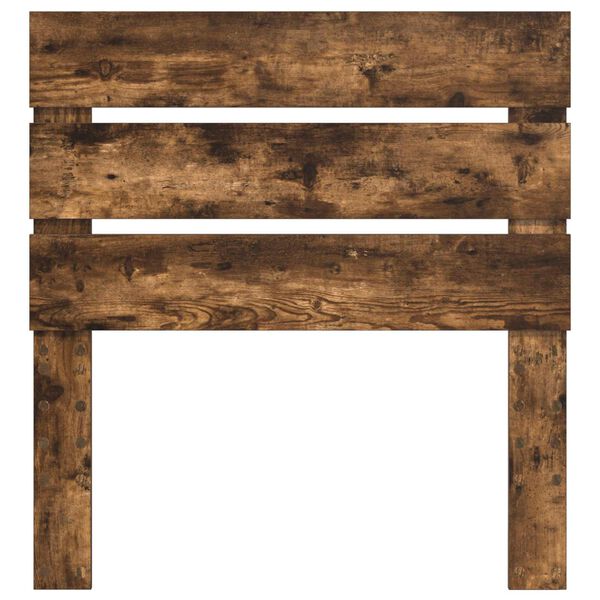 vidaXL Hodegavl R&oslash;kt eik 90 cm Konstruert tre