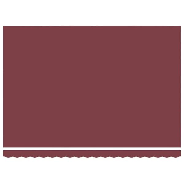 vidaXL Automatisk uttrekkbar markise burgunder 450x300 cm