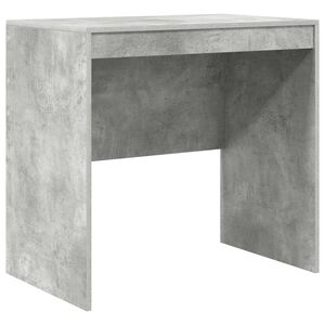 vidaXL Skrivebord Betonggr&aring; 80 x 50 x 76 cm
