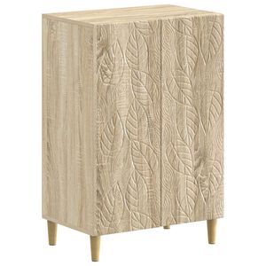 vidaXL Sko Skap DELFT 59,5 x 39,5 x 90 cm Konstruert tre Sonoma eik