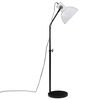 vidaXL Gulvlampe 25 W hvit 30x30x90-150 cm E27