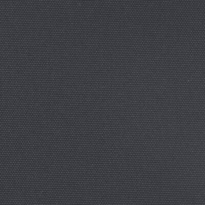 vidaXL Uttrekkbar sidemarkise 220x1000 cm svart