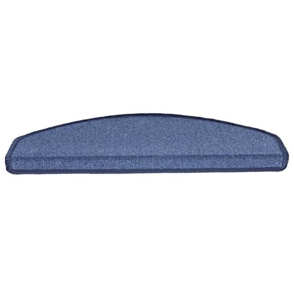 vidaXL Trappematter bl&aring; 15 stk 65x24x4 cm