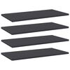 vidaXL Hylleplater 4 stk gr&aring; 60x30x1,5 cm sponplate