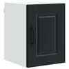 vidaXL Veggskap PORTO Svart 30 x 31 x 40 cm Konstruert tre