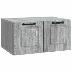 vidaXL Vegghengt TV skap Gr&aring; sonoma 59,5 x 41 x 30 cm Konstruert tre