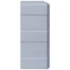 vidaXL Sortimentskap med 38 skuffer 52x16x37,5 cm