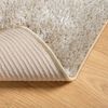 vidaXL Teppe ISTAN med lang luv skinnende utseende beige 160x230 cm