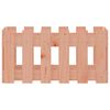 vidaXL Plantekasse med gjerdedesign 60x30x30 cm heltre douglasgran