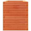 vidaXL Plantekasse voksbrun 70x40x49,5 cm heltre furu