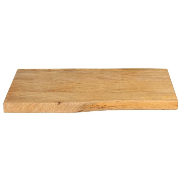 vidaXL Bordplate 50x40x3,8 cm naturlig kant heltre mango