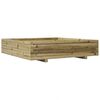 vidaXL Plantekasse 110x110x26,5 cm impregnert furu