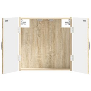 vidaXL Dartbrettskap UTRECHT Sonoma eik 52,5 x 10,5 x 53,5 cm