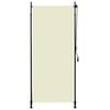 vidaXL Utend&oslash;rs rullegardin 100x270 cm kremhvit