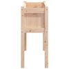 vidaXL Hageplantekasse med ben 110x31x70 cm heltre furu