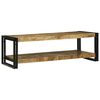 vidaXL Kaffebord Brun 120 x 50 x 38 cm Massiv mango tre