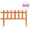 vidaXL Plenkanter 10 stk gran 4,4 m