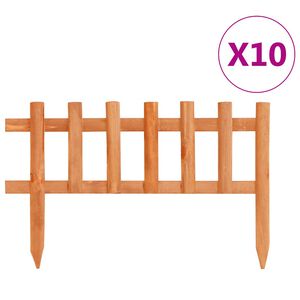 vidaXL Plenkanter 10 stk gran 4,4 m