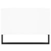 vidaXL Salongbord hvit 90x50x36,5 cm konstruert tre