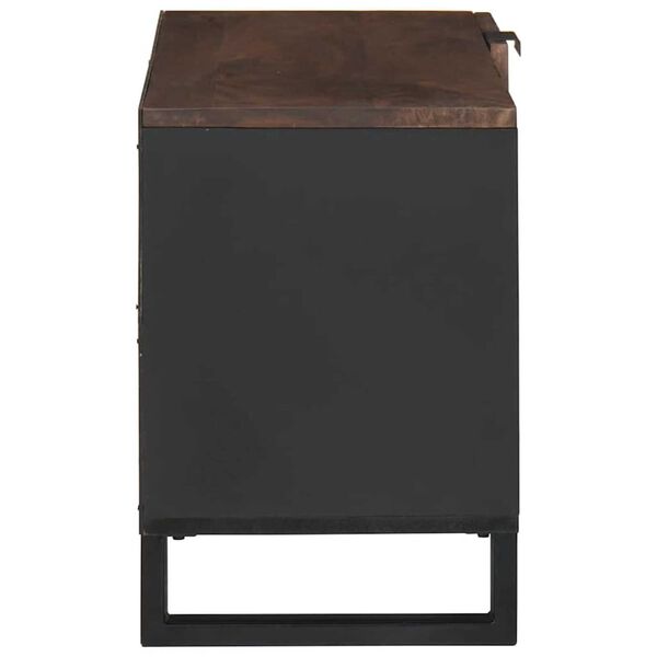 vidaXL TV Enheter Valnøtt 80 x 33 x 46 cm Konstruert tre