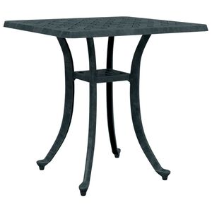 vidaXL Hagebord gr&oslash;nn 53x53x53 cm st&oslash;pt aluminium