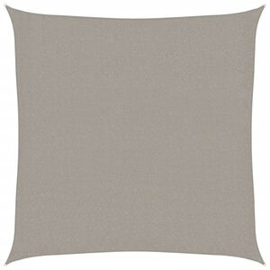 vidaXL Solseil 160 g/m&sup2; firkantet lysegr&aring; 3,6x3,6 m HDPE