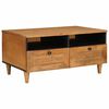 vidaXL Kaffebord Lys Brun 80 x 54 x 40 cm Konstruert tre