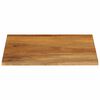 vidaXL Bordplate 60x60x3,8 cm naturlig kant heltre mango