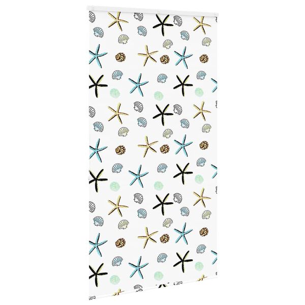 vidaXL Dusjrullgardin med kassett 130x240 cm Stoffbredde 126 cm